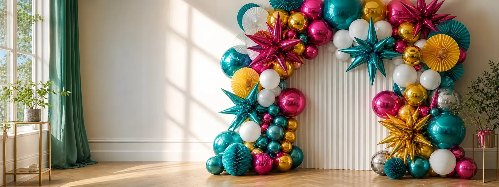Folienballon Hintergrund bei Playflip