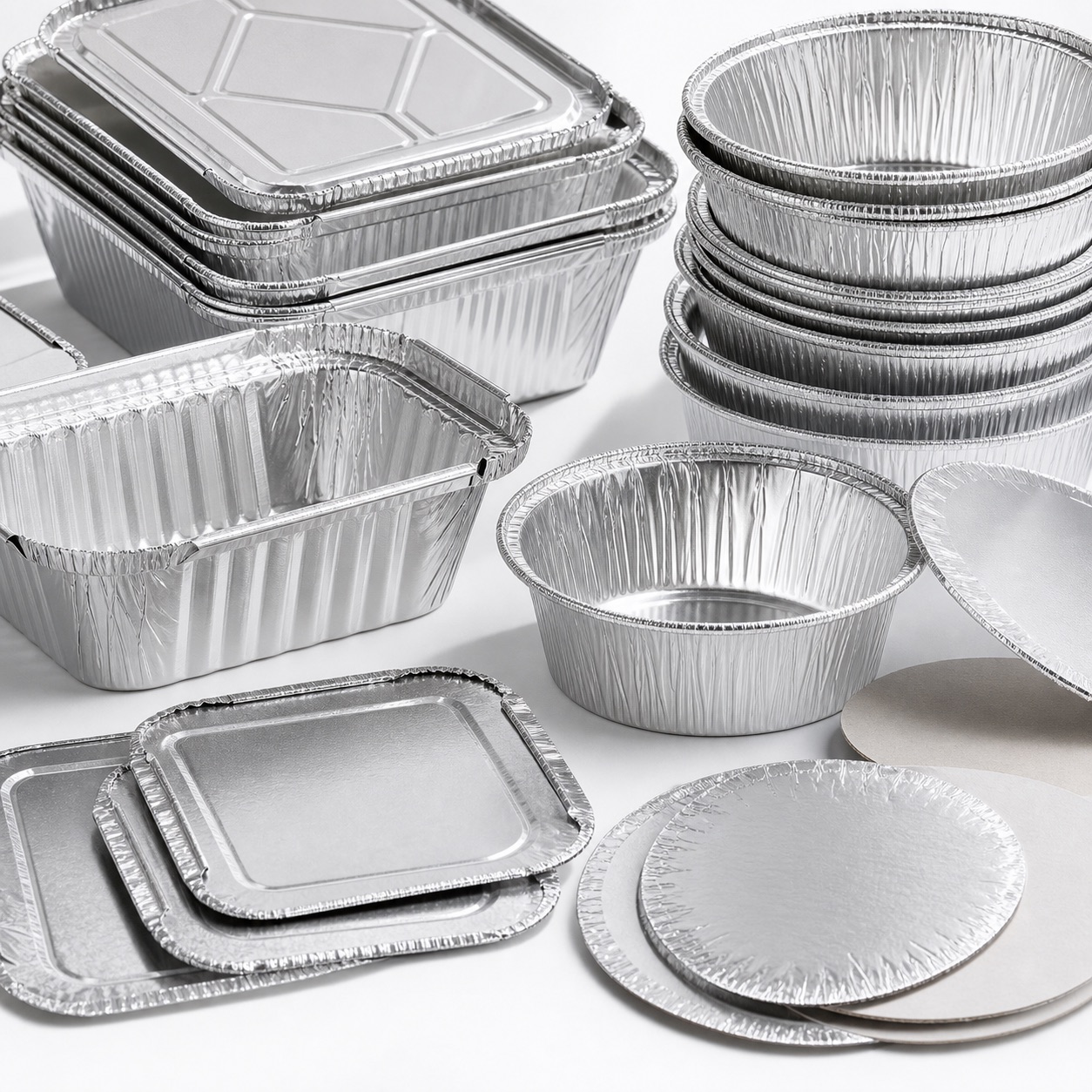 Aluschalen als Gastro-Nahaufnahme bei Playflip