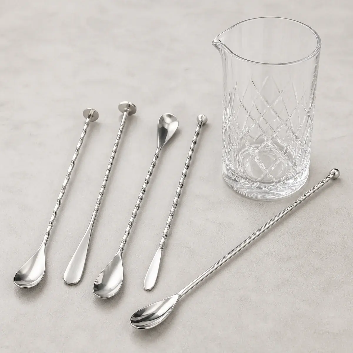 Barlöffel und Rührlöffel für Cocktails