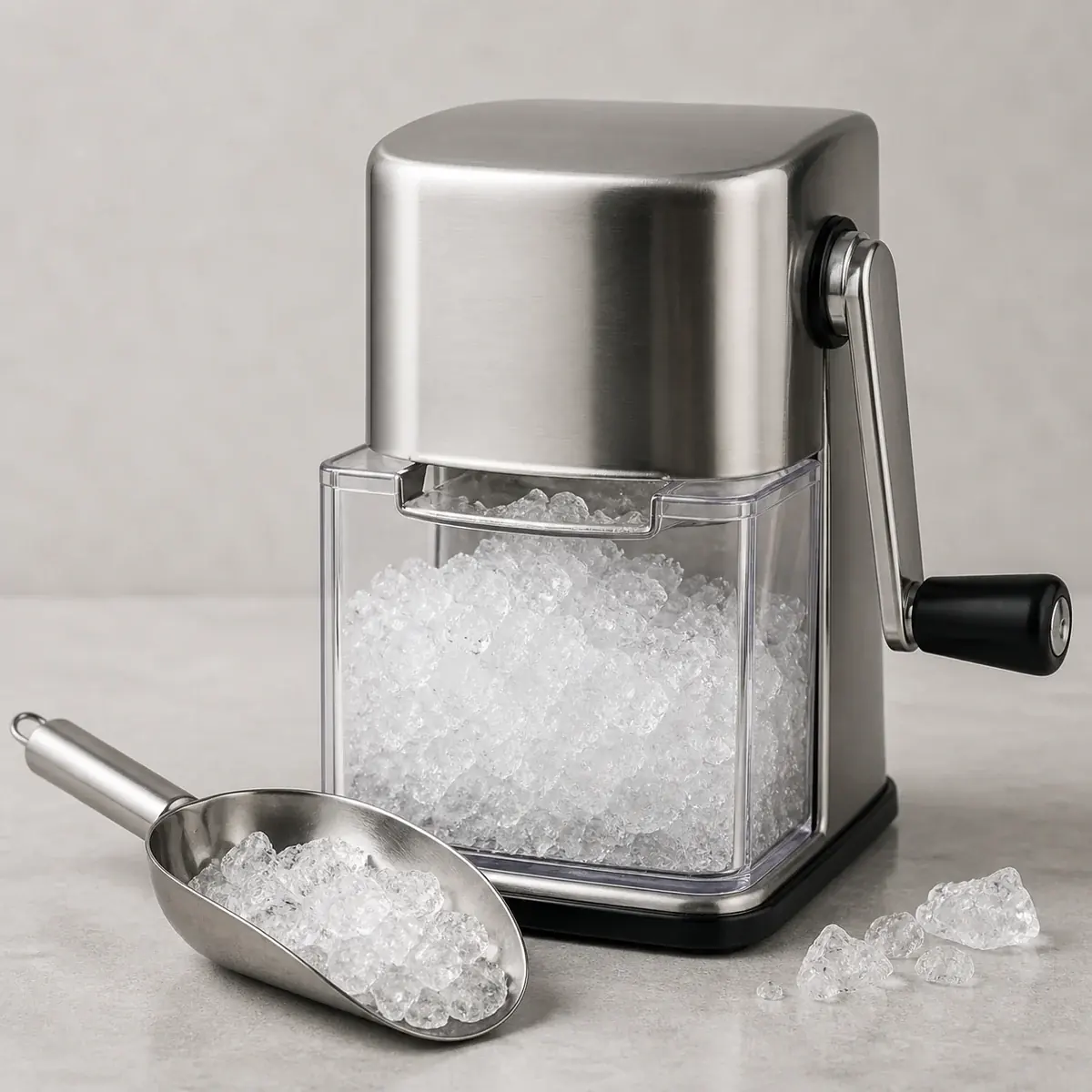 Ice Crusher und Eisschaufel für Barservice