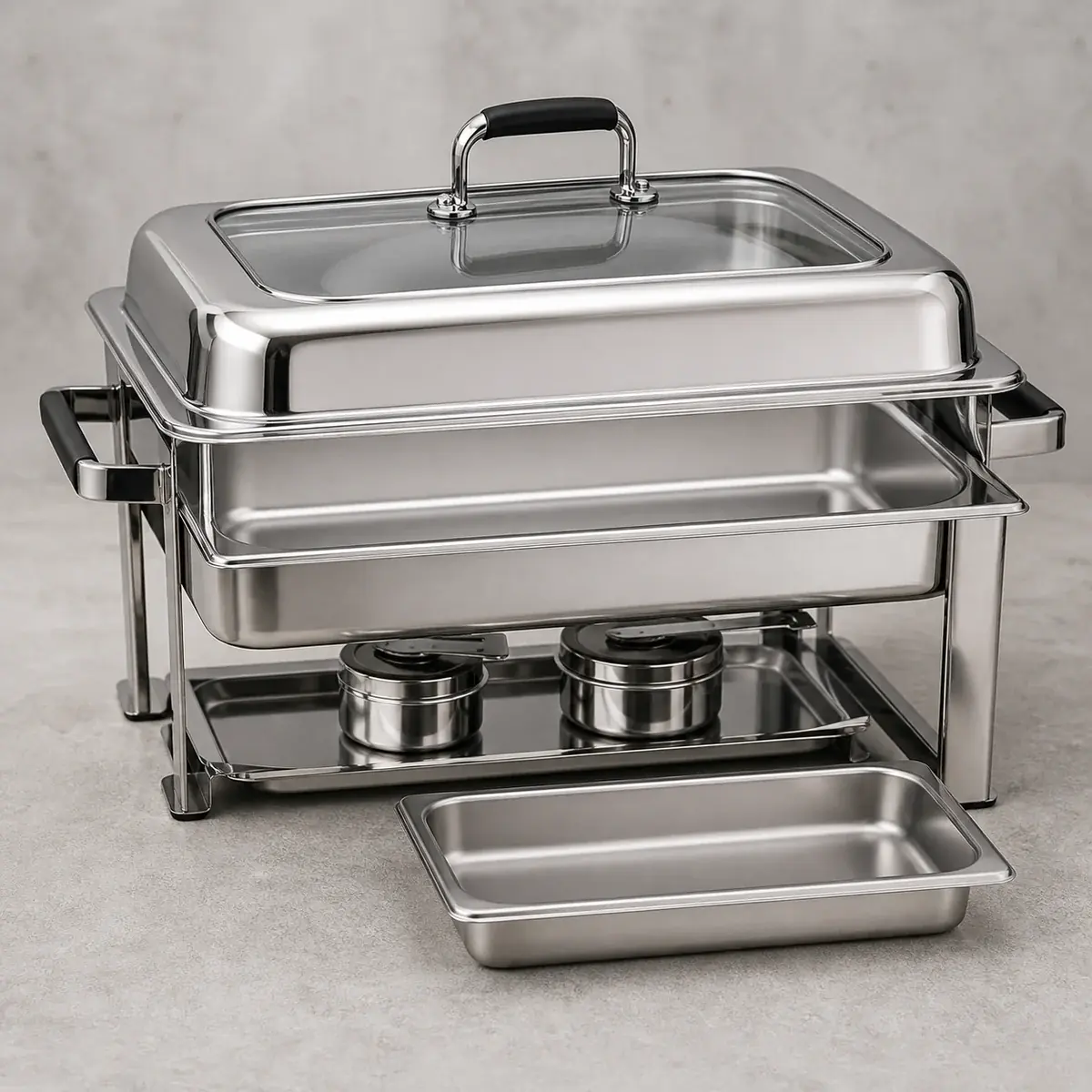 Chafing Dishes und Warmhaltegeräte für professionelles Catering