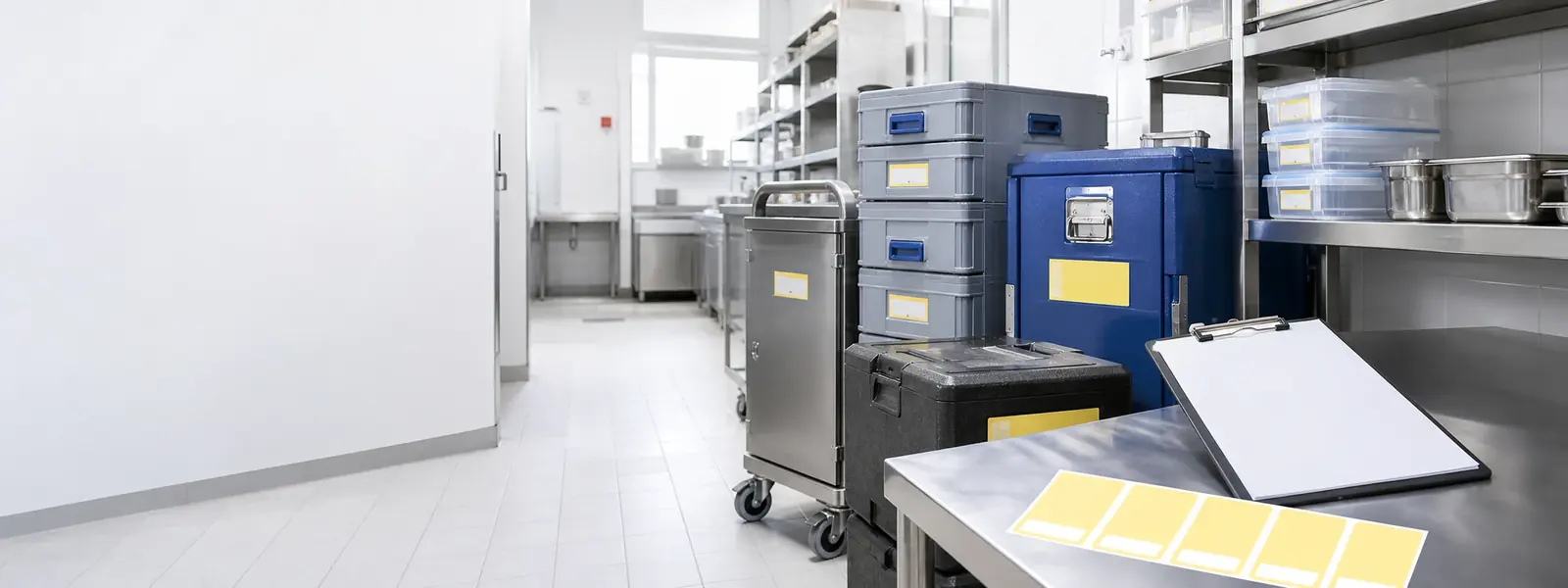 Lager-, Transport- und HACCP-Ausstattung für Restaurants