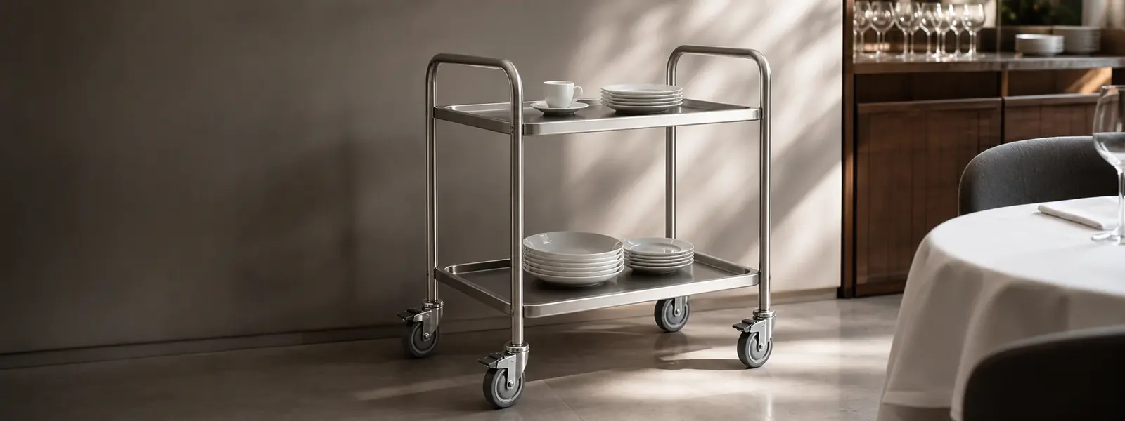 Servierwagen bei Playflip