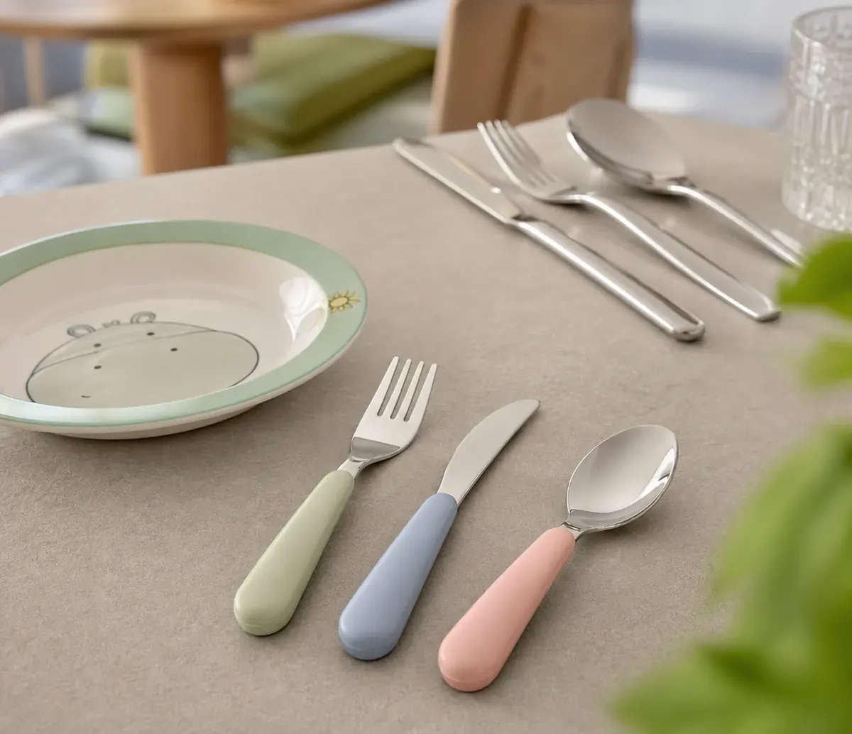 Kinderbesteck aus Edelstahl für Gastronomie