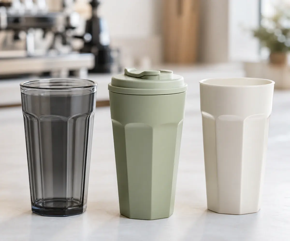 Mehrwegbecher als Gastro-Nahaufnahme bei Playflip