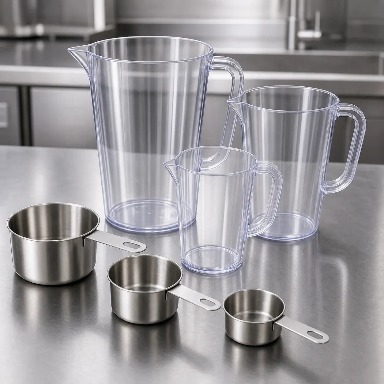 Messbecher und Messkannen für professionelle Küchen