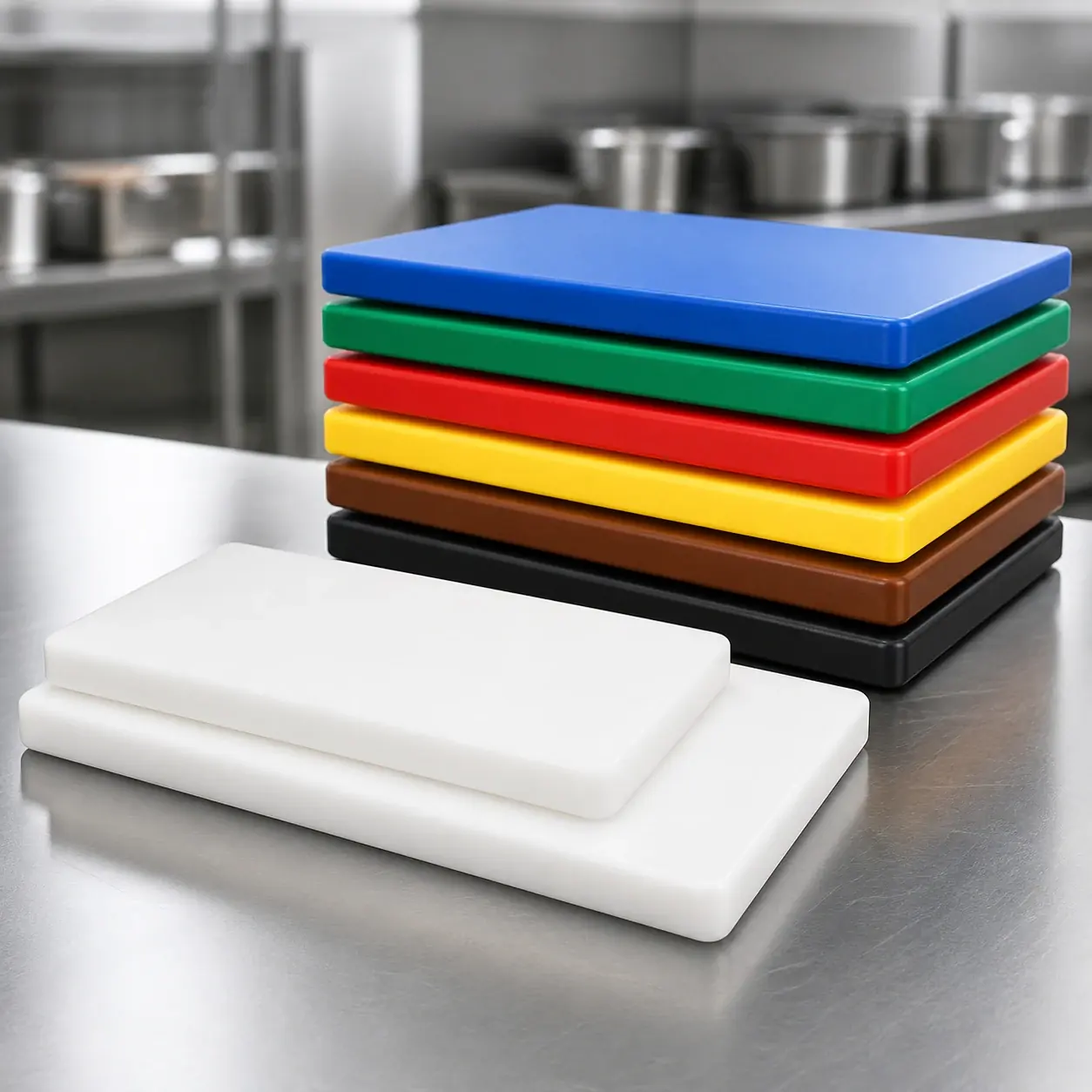 HACCP-Schneidebretter und neutrale Schneidebretter