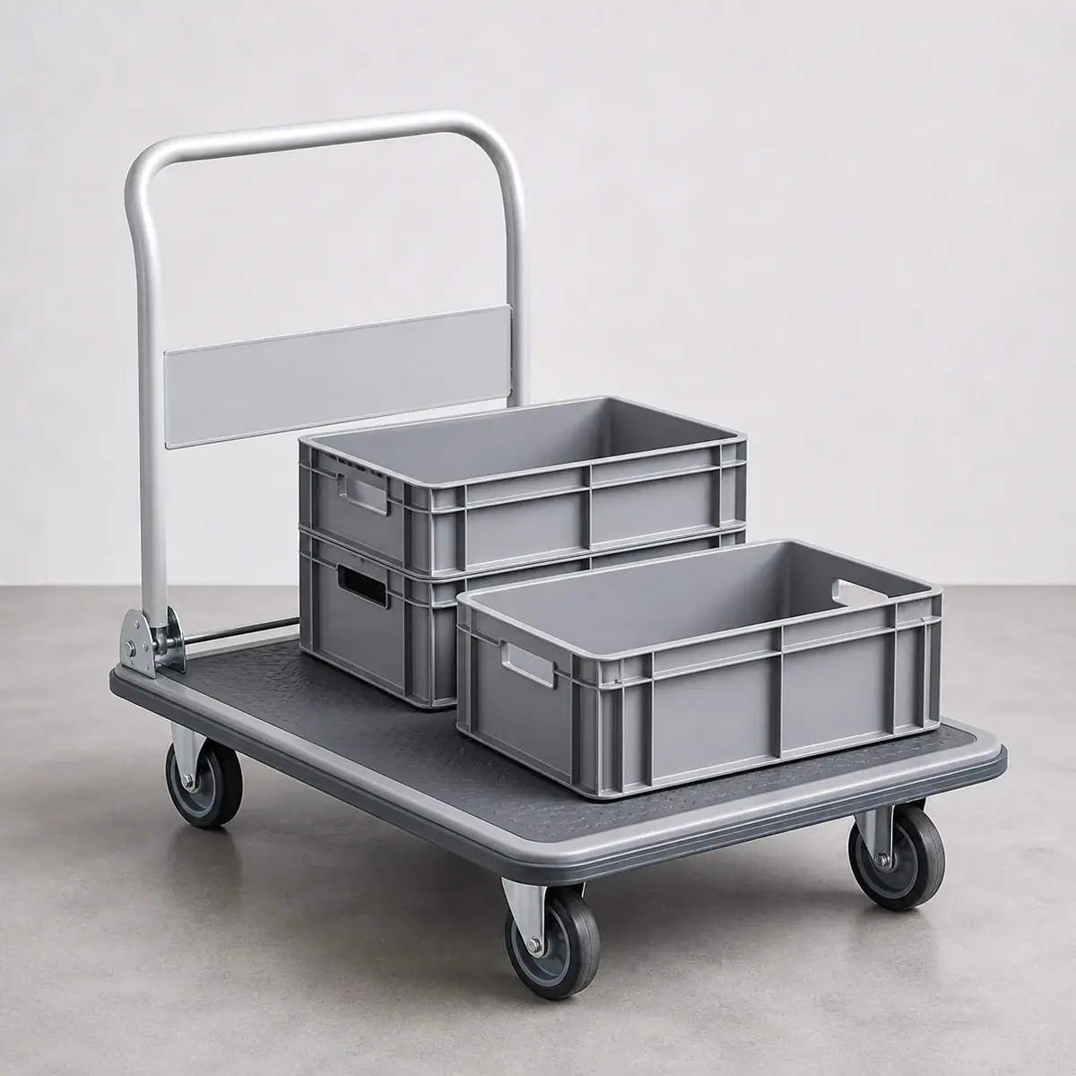 Plattformwagen für Lager und Cateringtransport