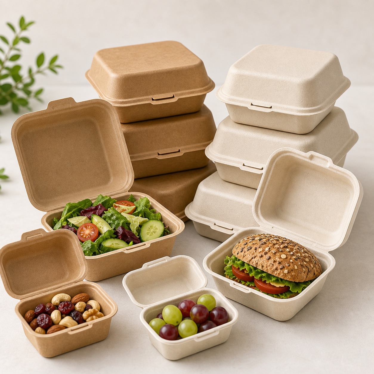 Menüboxen & Snackboxen als Gastro-Nahaufnahme bei Playflip